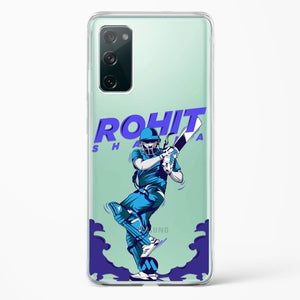 Rohit Hitman Sharma Crystal Clear Transparent Case-(Samsung)