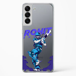 Rohit Hitman Sharma Crystal Clear Transparent Case-(Samsung)