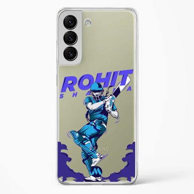 Rohit Hitman Sharma Crystal Clear Transparent Case-(Samsung)