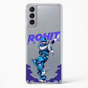 Rohit Hitman Sharma Crystal Clear Transparent Case-(Samsung)