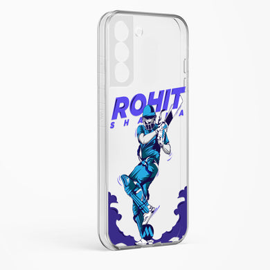 Rohit Hitman Sharma Crystal Clear Transparent Case-(Samsung)