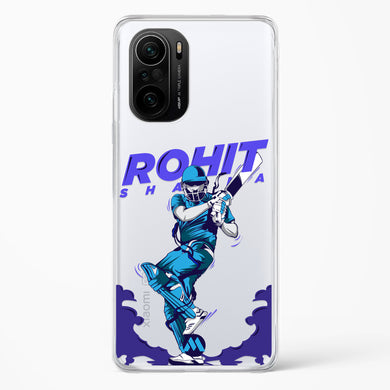 Rohit Hitman Sharma Crystal Clear Transparent Case-(Xiaomi)