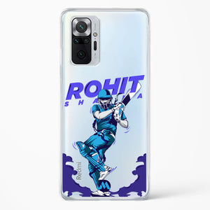 Rohit Hitman Sharma Crystal Clear Transparent Case-(Xiaomi)