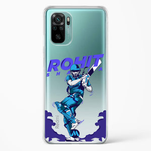 Rohit Hitman Sharma Crystal Clear Transparent Case-(Xiaomi)