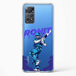 Rohit Hitman Sharma Crystal Clear Transparent Case-(Xiaomi)