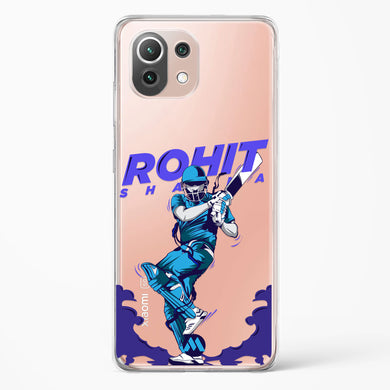 Rohit Hitman Sharma Crystal Clear Transparent Case-(Xiaomi)