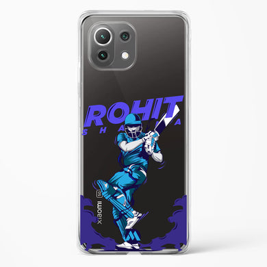 Rohit Hitman Sharma Crystal Clear Transparent Case-(Xiaomi)
