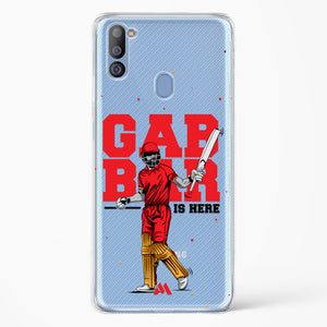 Shikhar Dhawan Crystal Clear Transparent Case-(Samsung)