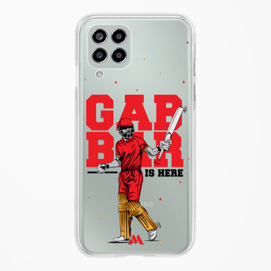 Shikhar Dhawan Crystal Clear Transparent Case-(Samsung)