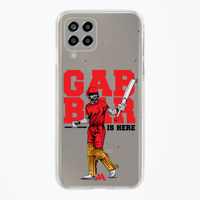 Shikhar Dhawan Crystal Clear Transparent Case-(Samsung)