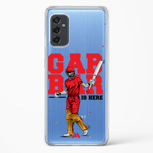 Shikhar Dhawan Crystal Clear Transparent Case-(Samsung)