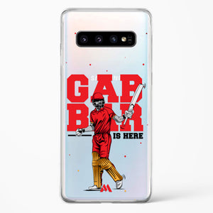 Shikhar Dhawan Crystal Clear Transparent Case-(Samsung)