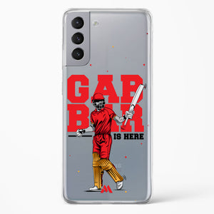 Shikhar Dhawan Crystal Clear Transparent Case-(Samsung)