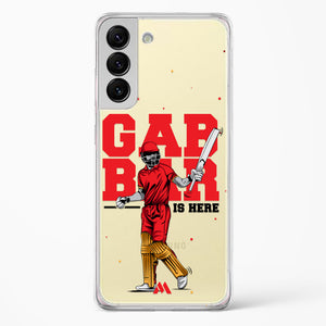 Shikhar Dhawan Crystal Clear Transparent Case-(Samsung)