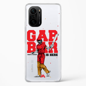 Shikhar Dhawan Crystal Clear Transparent Case-(Xiaomi)
