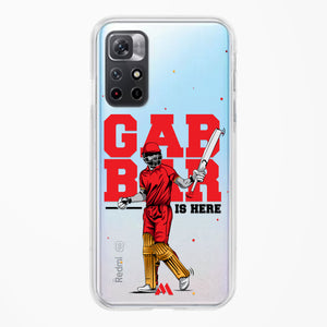 Shikhar Dhawan Crystal Clear Transparent Case-(Xiaomi)