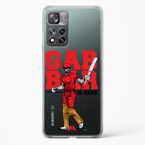 Shikhar Dhawan Crystal Clear Transparent Case-(Xiaomi)