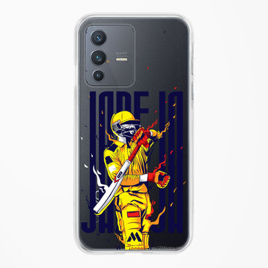 Sir Ravindra Jadeja Crystal Clear Transparent Case-(Vivo)