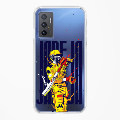 Sir Ravindra Jadeja Crystal Clear Transparent Case-(Vivo)