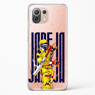 Sir Ravindra Jadeja Crystal Clear Transparent Case-(Xiaomi)