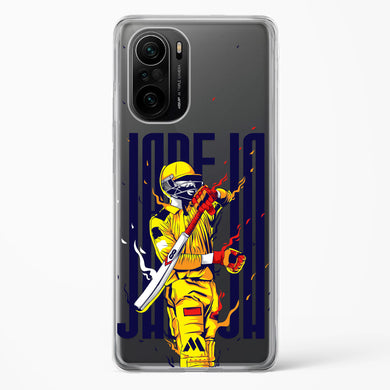 Sir Ravindra Jadeja Crystal Clear Transparent Case-(Xiaomi)