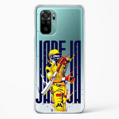 Sir Ravindra Jadeja Crystal Clear Transparent Case-(Xiaomi)