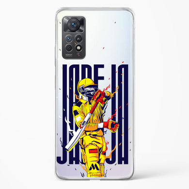 Sir Ravindra Jadeja Crystal Clear Transparent Case-(Xiaomi)