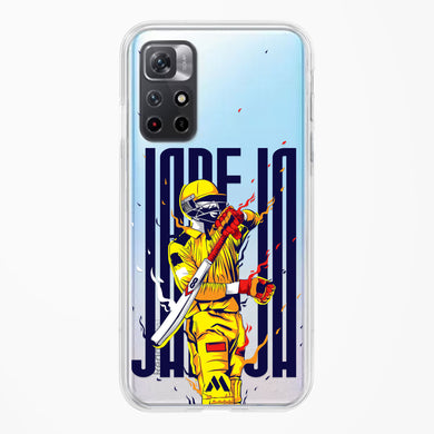 Sir Ravindra Jadeja Crystal Clear Transparent Case-(Xiaomi)