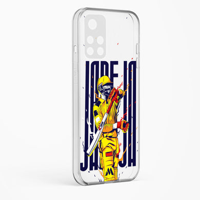Sir Ravindra Jadeja Crystal Clear Transparent Case-(Xiaomi)