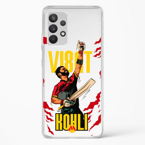 Virat King Kohli Crystal Clear Transparent Case-(Samsung)