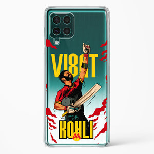 Virat King Kohli Crystal Clear Transparent Case-(Samsung)