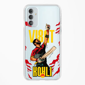 Virat King Kohli Crystal Clear Transparent Case-(Samsung)