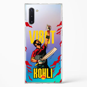 Virat King Kohli Crystal Clear Transparent Case-(Samsung)