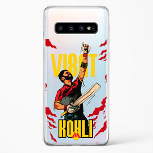Virat King Kohli Crystal Clear Transparent Case-(Samsung)