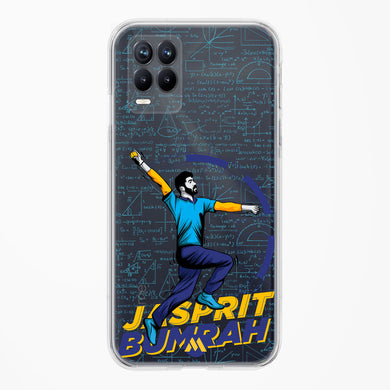 Jasprit Bumrah Crystal Clear Transparent Case-(Realme)