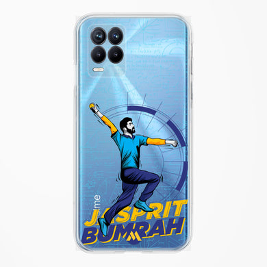 Jasprit Bumrah Crystal Clear Transparent Case-(Realme)