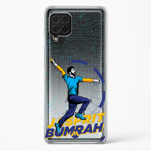 Jasprit Bumrah Crystal Clear Transparent Case-(Samsung)