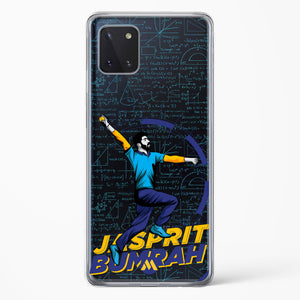 Jasprit Bumrah Crystal Clear Transparent Case-(Samsung)