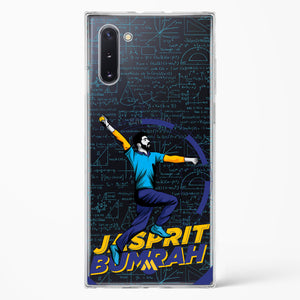 Jasprit Bumrah Crystal Clear Transparent Case-(Samsung)