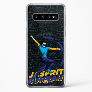 Jasprit Bumrah Crystal Clear Transparent Case-(Samsung)