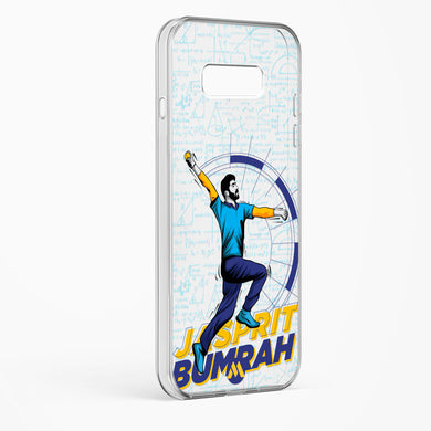 Jasprit Bumrah Crystal Clear Transparent Case-(Samsung)