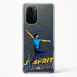 Jasprit Bumrah Crystal Clear Transparent Case-(Xiaomi)