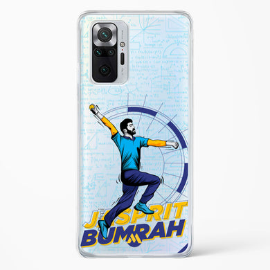 Jasprit Bumrah Crystal Clear Transparent Case-(Xiaomi)