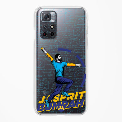 Jasprit Bumrah Crystal Clear Transparent Case-(Xiaomi)