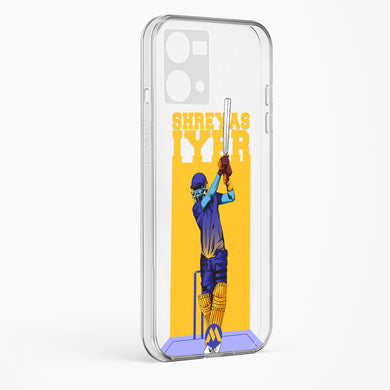 Shreyas Iyer Crystal Clear Transparent Case-(Oppo)