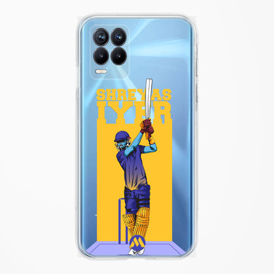 Shreyas Iyer Crystal Clear Transparent Case-(Realme)