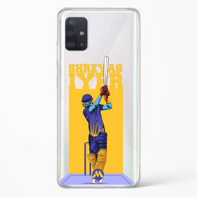 Shreyas Iyer Crystal Clear Transparent Case-(Samsung)