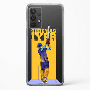 Shreyas Iyer Crystal Clear Transparent Case-(Samsung)