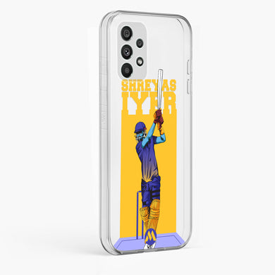 Shreyas Iyer Crystal Clear Transparent Case-(Samsung)