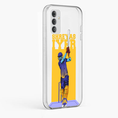 Shreyas Iyer Crystal Clear Transparent Case-(Samsung)